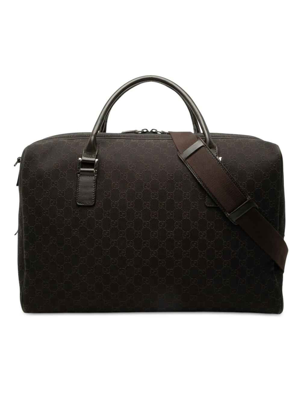 Gucci Gg Denim Travel Bag Pre-Loved #376237G62B